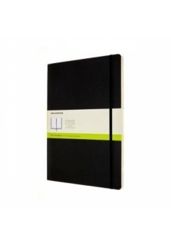 Notes Classic 21x29 gładki czarny MOLESKINE