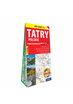 Tatry polskie; papierowa mapa turystyczna  1:30 000