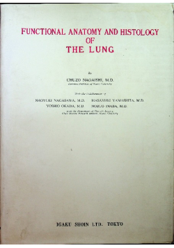 Functional anatomy and histology of the lung