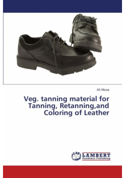 Veg. Tanning Material for Tanning, Retanning, and Coloring of Leather