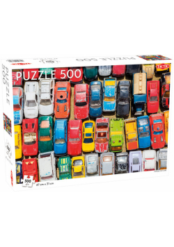 Puzzle Vintage Toy Cars 500