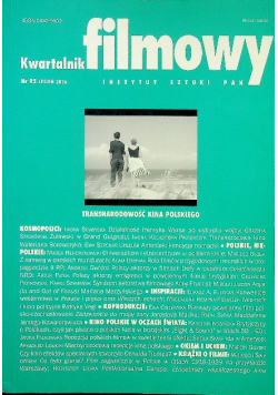 Kwartalnik filmowy Numer 95