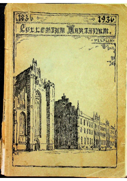 Collegium marianum 1836 - 1936 Na stuletnią rocznicę 1936 r.