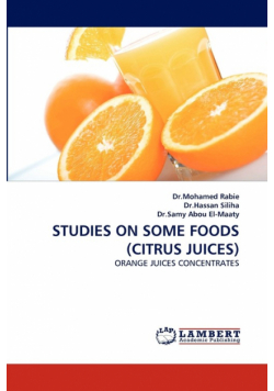 Studies on Some Foods (Citrus Juices)