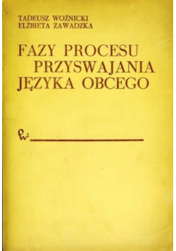 Fazy procesu przyswajania języka polskiego