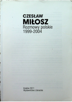 Rozmowy polskie 1999 - 2004