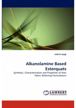 Alkanolamine Based Esterquats