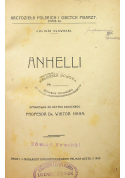 Anhelli 1905 r.
