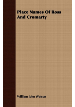 Place Names of Ross and Cromarty
