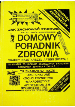 Domowy poradnik zdrowia