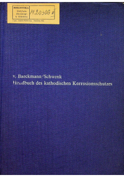 Handbuch des kathodischen Korrosionsschutzes