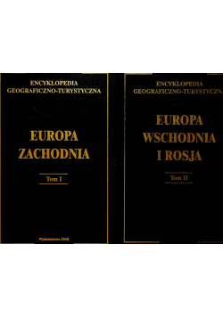 Encyklopedia geograficzno turystyczna tom 1 i 2