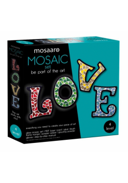 Zestaw kreatywny mozaika - Love