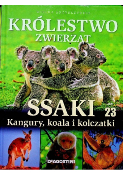 Królestwo zwierząt tom 23 Ssaki kangury koala i kolczatki