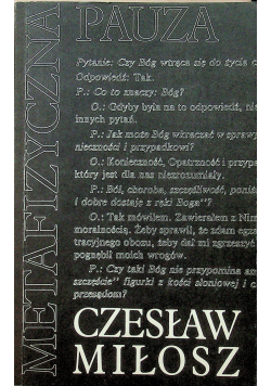 Metafizyczna pauza