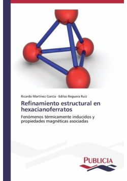 Refinamiento estructural en hexacianoferratos