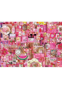 Puzzle 1000 Projekt tęcza - Różowy