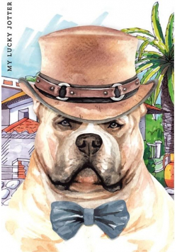 Notatnik ozdobny 105x165/64K kratka TW Amstaff