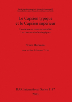 Le Capsien typique et le Capsien supérieur