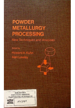 Powder Metallurgy Processing