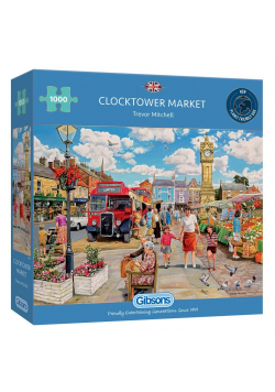 Puzzle 1000 Rynek z wieżą zegarową G3