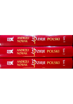 Dzieje Polski tom 1 do 3
