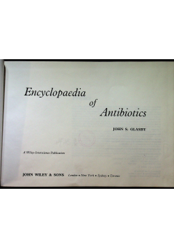 Encyclopedia of Antibiotics