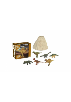Duża figurka dinozaura - wykopalisko z wulkanu MIX