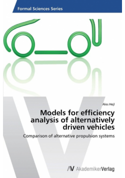 Models for efficiency analysis of alternatively driven vehicles