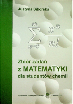 Zbiór zadań z matematyki dla studentów chemii