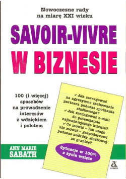Savoir vivre w biznesie
