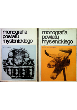 Monografia powiatu myślenickiego 2 tomy