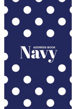 Address Book Navy