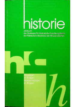 Historie Jahrbuch des Zentrums für Historische Forschung Berlin der Polnischen Akademie der Wissenschften