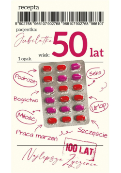 Karnet Urodziny 50 Gift-35