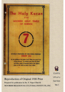 The Holy Koran of the Moorish Holy Temple of Science