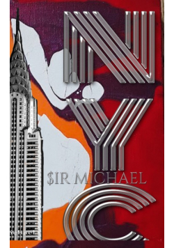 Iconic Chrysler Building New York City Sir Michael Huhn Artist Drawing Journal