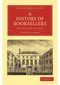 A History of Booksellers