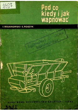 Pod co kiedy i jak wapniować