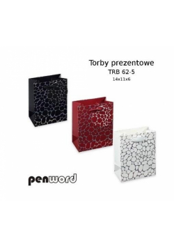 Torebka prezentowa 14x11x6cm MIX