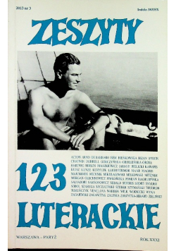 Zeszyty literackie nr 123