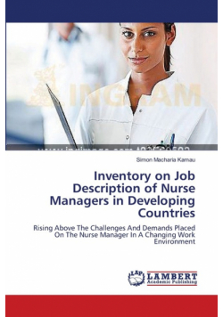 Inventory on Job Description of Nurse Managers in Developing Countries