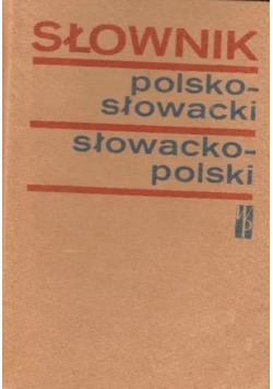 Słownik Polsko Słowacki Słowacko Polski