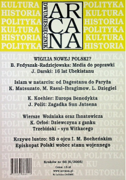 Dwumiesięcznik Arcana nr 66