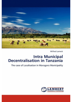 Intra Municipal Decentralisation in Tanzania