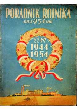 Poradnik rolnika kalendarz na 1954 rok