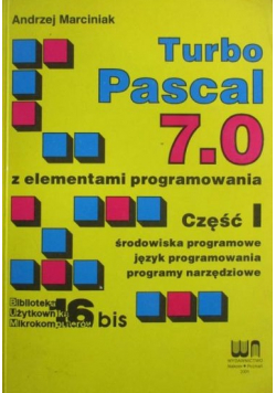 Turbo Pascal 7 0 z elementami programowania