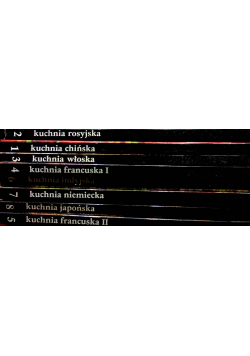 Encyklopedia kulinarna tom 1 do 8
