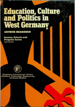 Education Culture and Politics in West Germany