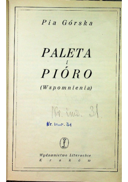 Paleta i pióro